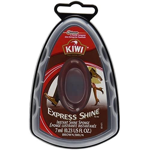 KIWI Express Shoe Shine Sponge | Brown