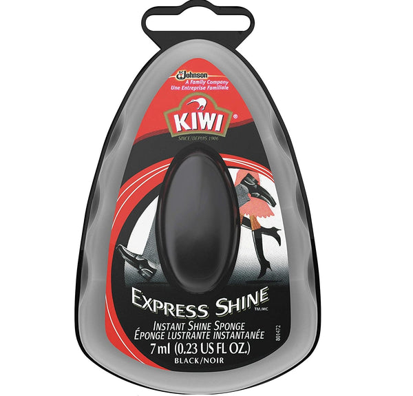 KIWI Express Shoe Shine Sponge | Black