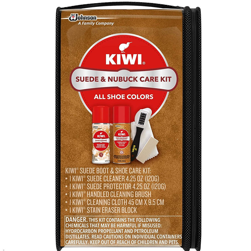 KIWI Suede and Nubuck Shoe Cleaner Kit