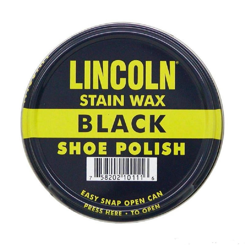 Lincoln Stain Wax Shoe Polish 2 1/8 All Color # LIWAX
