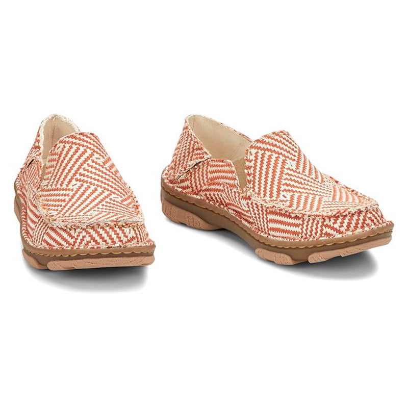 Tony Lama Womens Shoes Casual Moccsi Color Pumpkin (TLC108L )