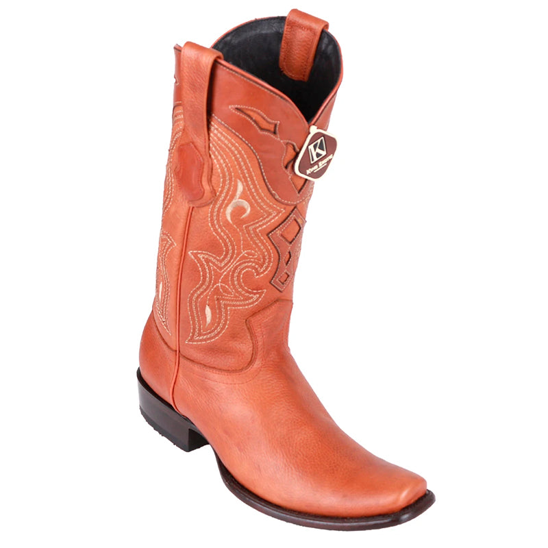 Men's King Exotic Leather Boots Dubai Toe Handcrafted Honey (4792751)