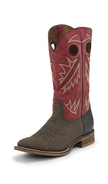 Nocona Boots Men's Go Round Ruby Red (NB5544)