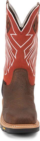 Justin Boots Roughneck Stell Toe - Walnut Brown (WK2115)