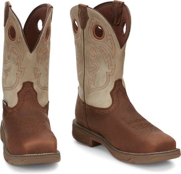 Justin Boots Rush Comp Toe - Rust (WK4338)