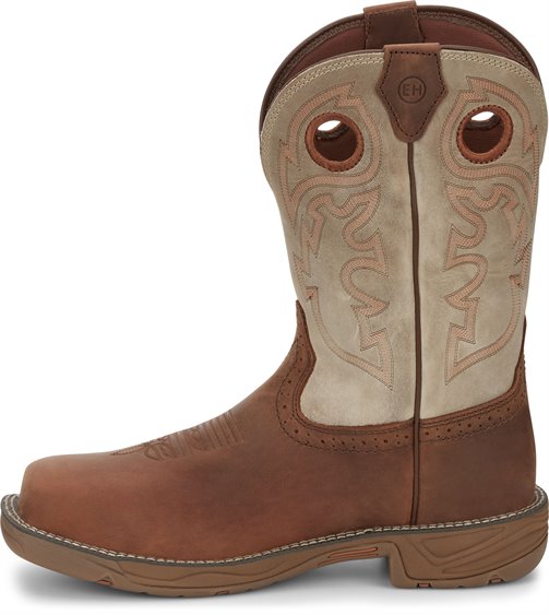 Justin Boots Rush Comp Toe - Rust (WK4338)
