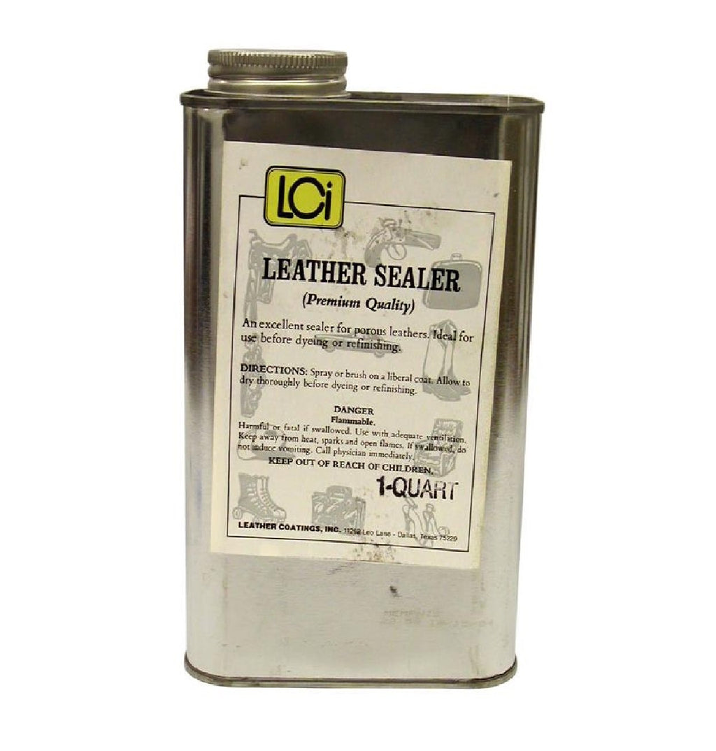 Clear Leather Sealer, Pint