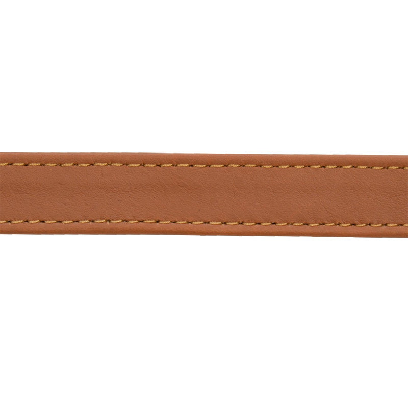 Side Stitch Puse strap 1 #606 Dark Brown  (Tailored) - (#27682) - 1 YD