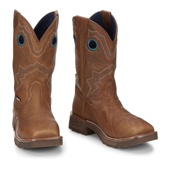 Tony Lamas Boots Lumen Comp Toe Golden Brown (TW3420)