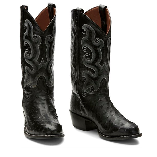 Tony Lamas Boots Men WIMBERLEY Color Stark Black (CT833)