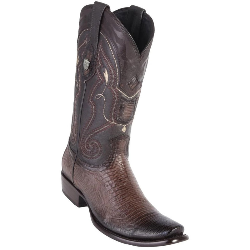 Wild West Boots #2790716  Men's | Color Faded Brown | Men’s Wild West Lizard Boots Dubai Toe Handcrafted